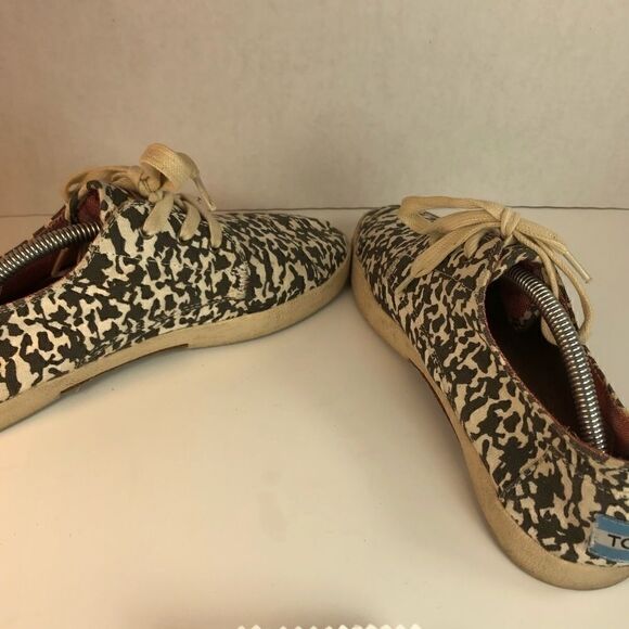 Toms black and white pattern sneakers - Picture 5 of 8